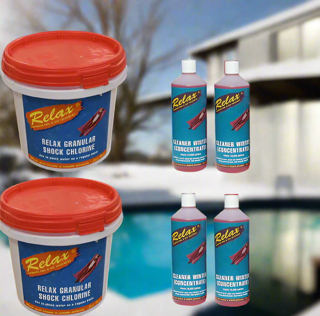 Extra Large RELAX Winter Chemical Kit For Closing Swimming Pools