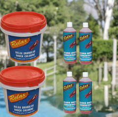 Extra Large Winter Closing Chemical Kit For Swimming Pools Up To 180m3